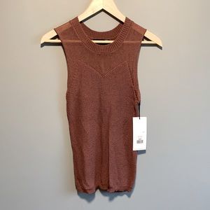 Black Tape dressy tank top